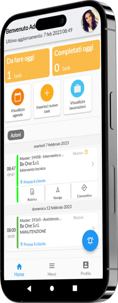 Schermata originale BeSmart